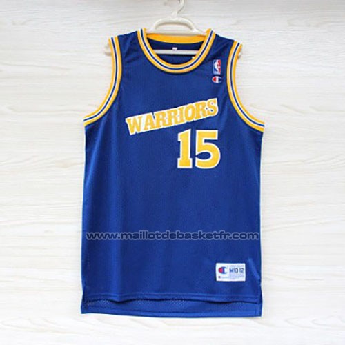 Maillot Golden State Warriors Latrell Sprewell #15 Retro Bleu